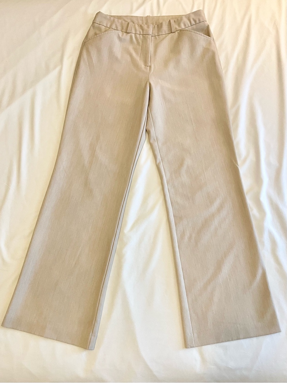 Worthington Light Beige Khaki Modern Fit Dress Pants